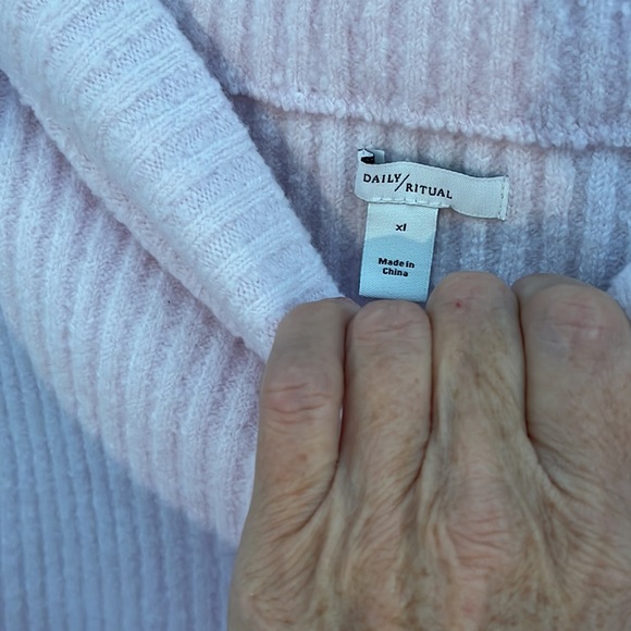 NWT Tags Daily Ritual Sweater Dress (2 Piece) - Picture 5 of 9